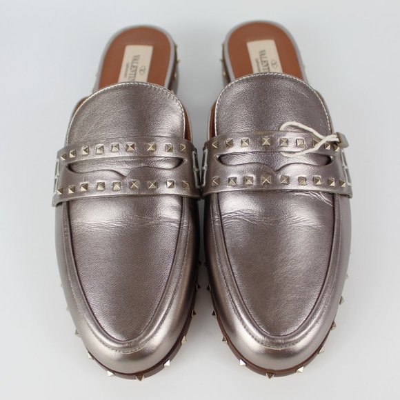 NEW VALENTINO GARAVANI Soul Rockstud Metal Mule - Picture 9 of 16